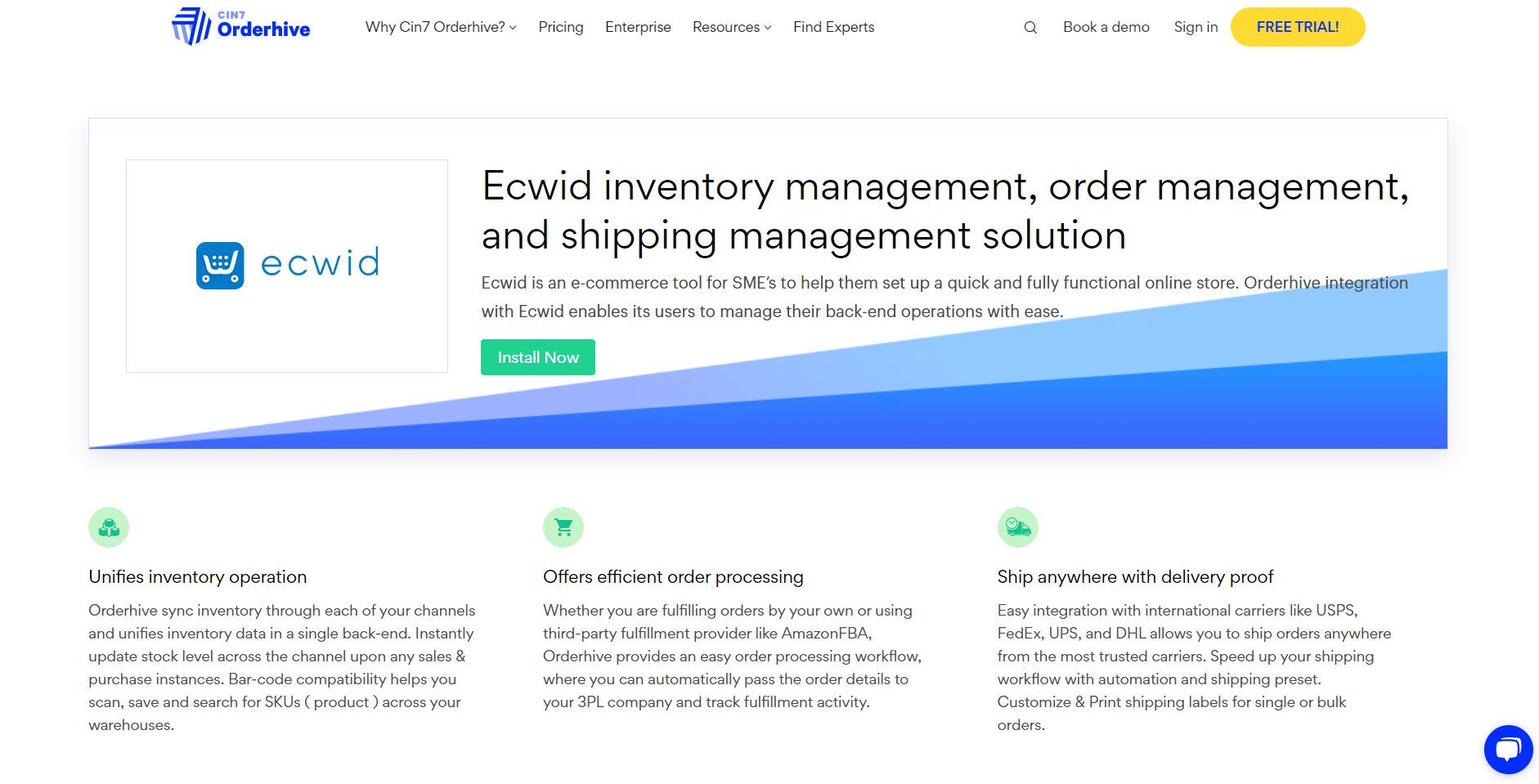 WooCommerce stock management: Orderhive.