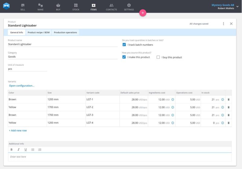 Traceability made easy with batch tracking numbers